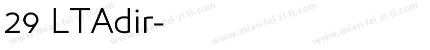 29 LTAdir字体转换